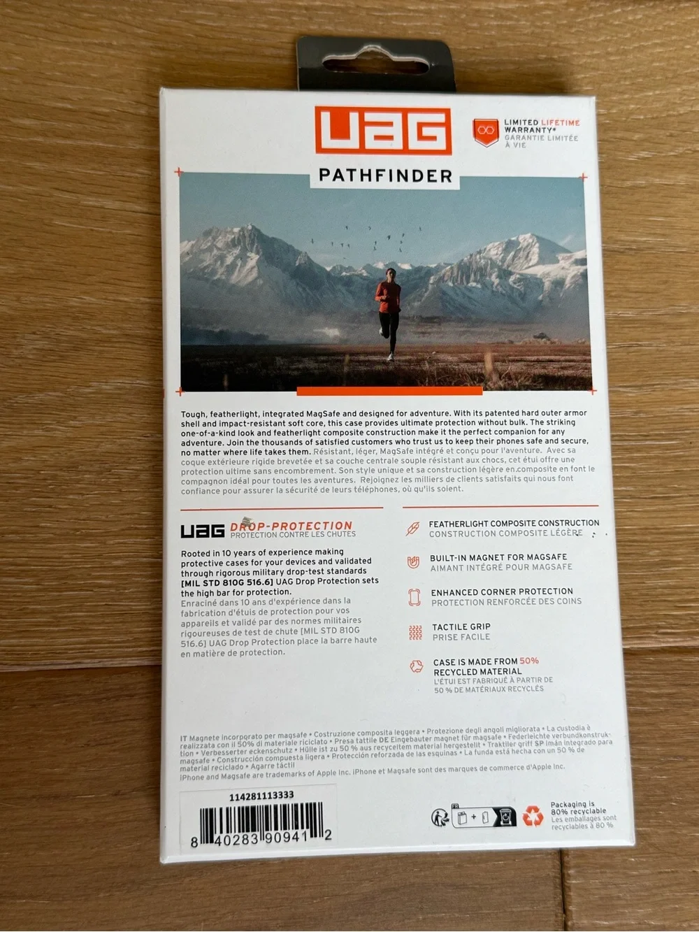 New UAG URBAN ARMOR GEAR UAG iPhone 15 Pro Case Pathfinder grey black